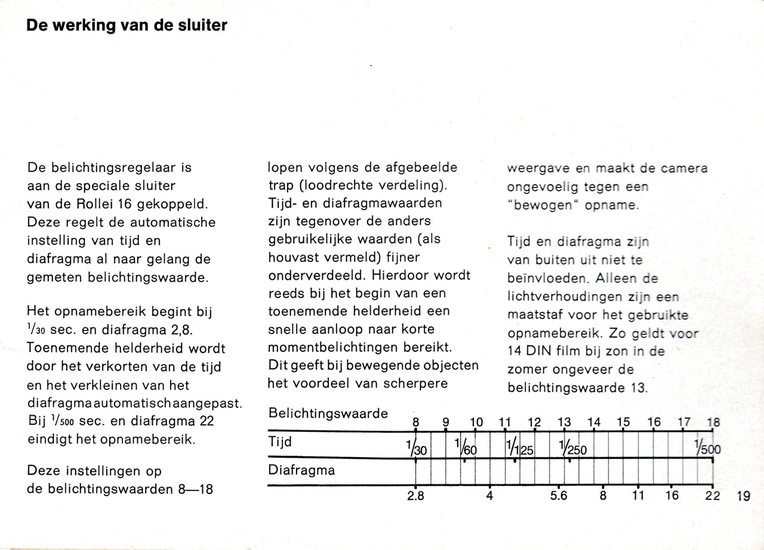 Rollei 16 in de practijk
