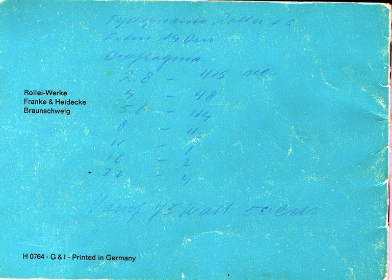 Rollei 16 in de practijk