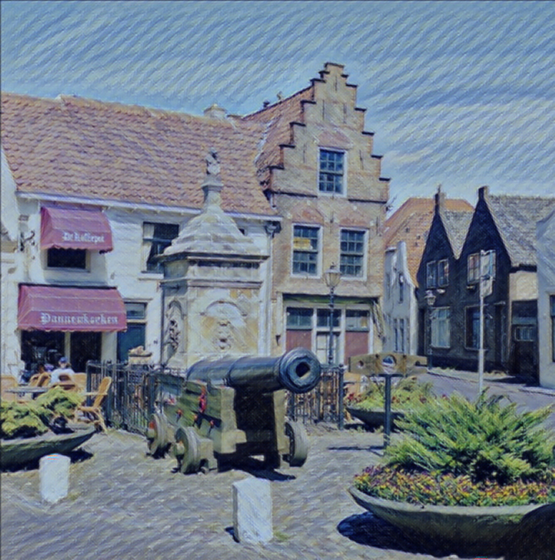 Grafich bewerkte foto