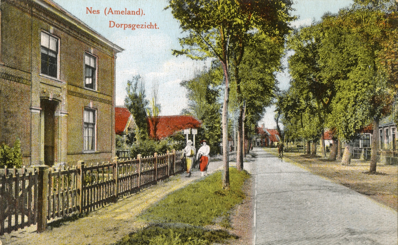 Kaart uit omstreeks 1930