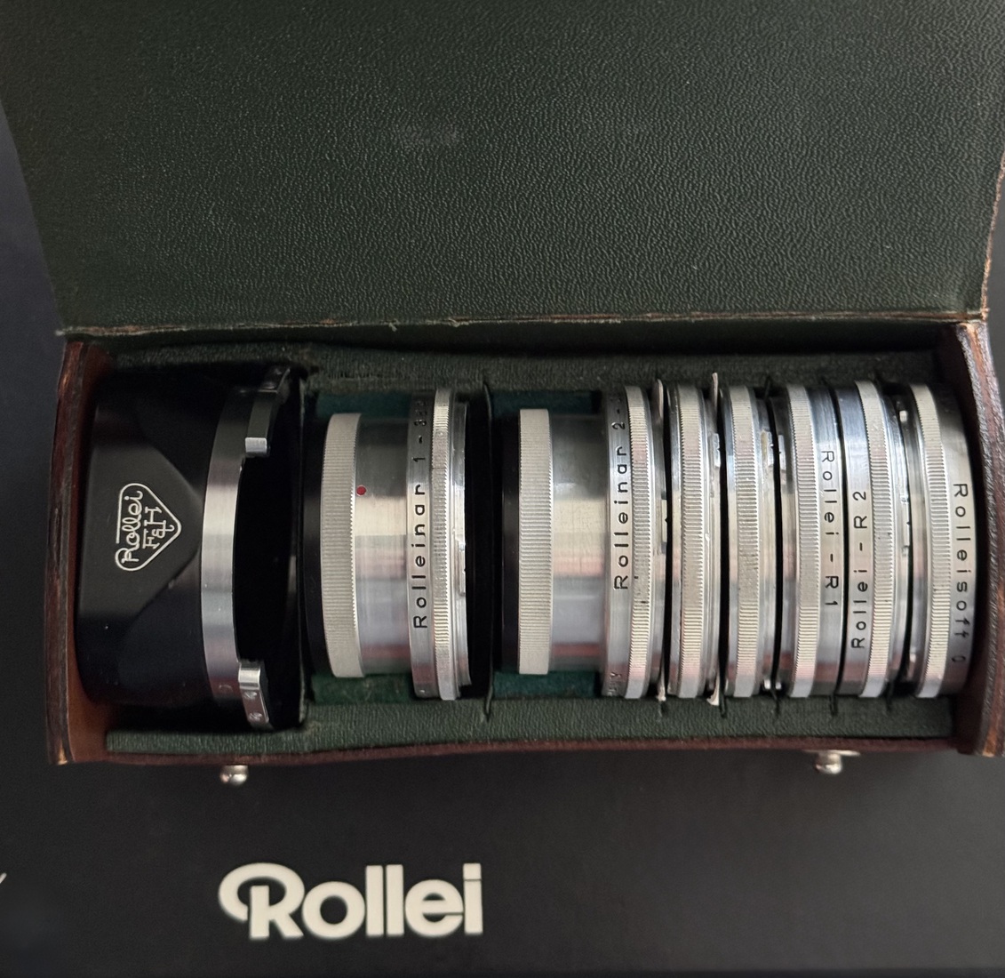 Setje lenzen en filters bayIII