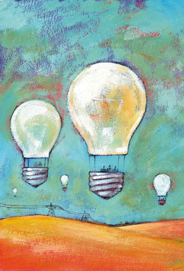 Ideeen hangen in de lucht