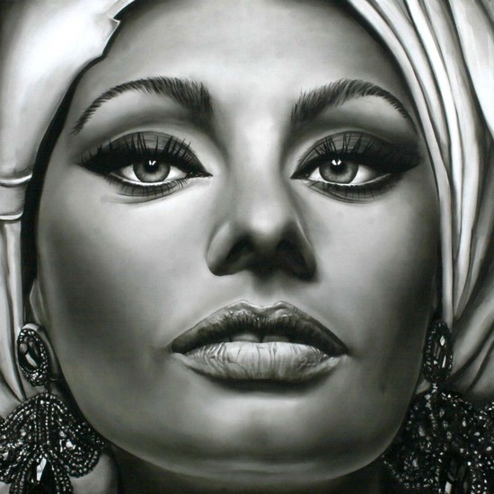Portret in opdracht,Sophia Loren