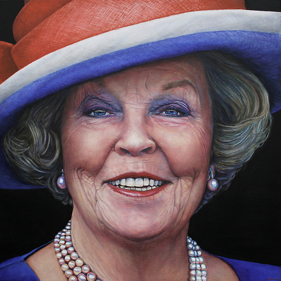 Portret van Prinses Beatrix