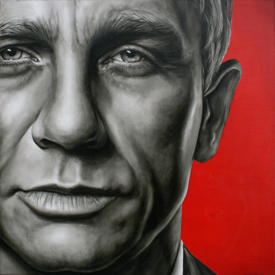 Portret Daniel Craig