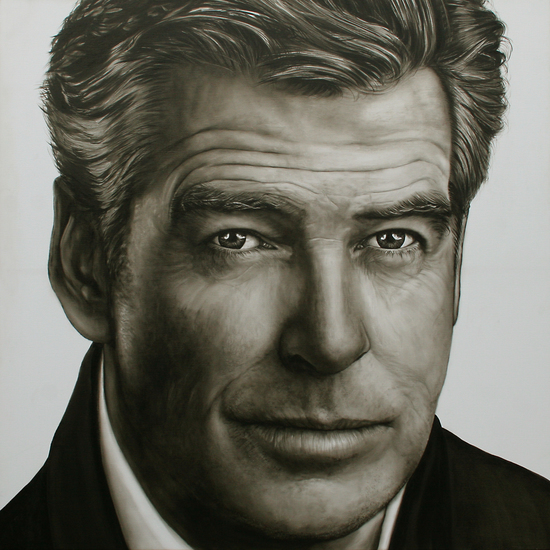 Portret Pierce Brosnan
