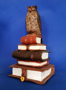 Sculpturen van papier mache