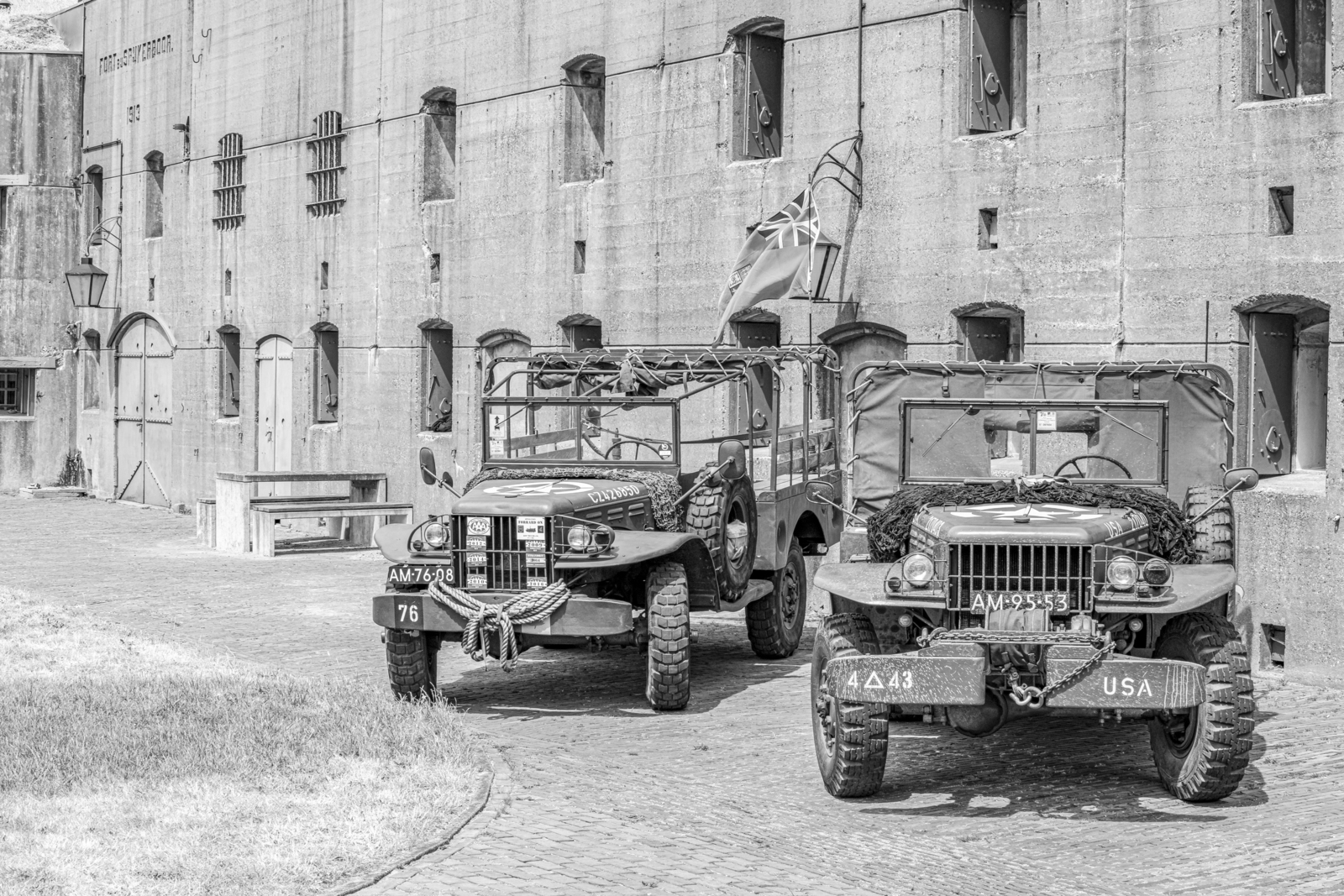 Jeep @ Fort bij Spijkerboor