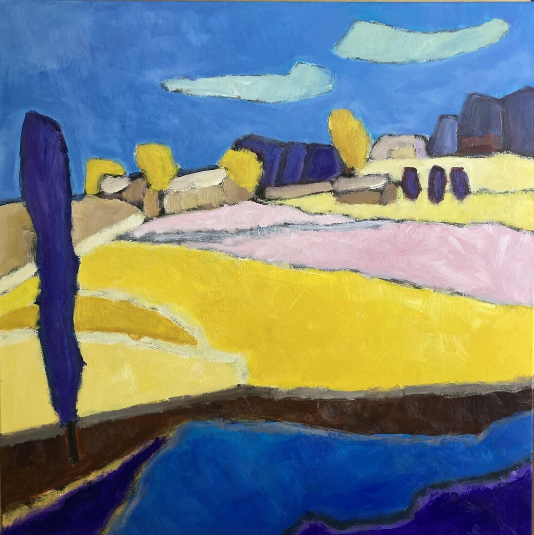 zicht op Le Pré Puri (nabij Thiviers)