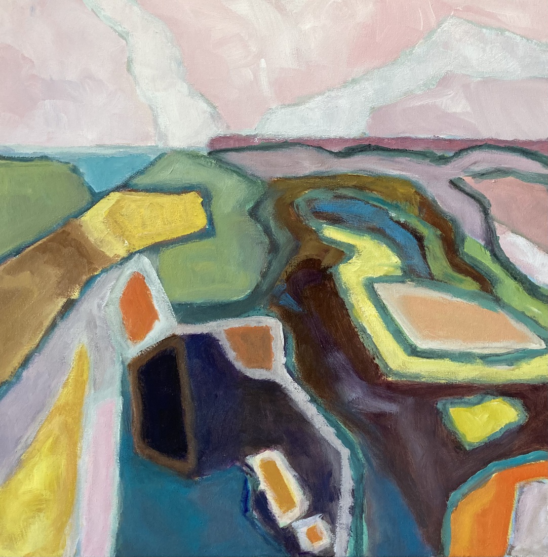 Krekenlandschap in de polder