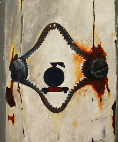 spatbord met locomotieflogo