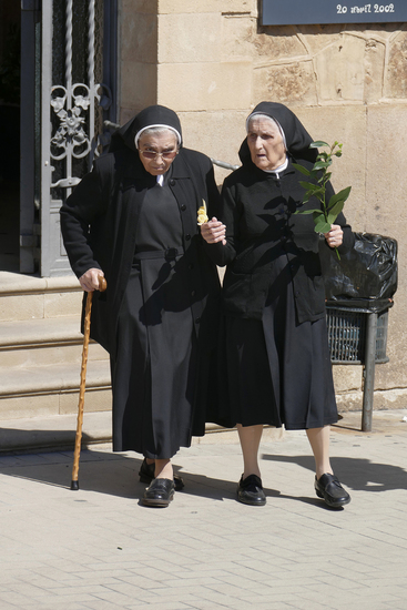 Twee nonnen – Barcelona april 2017