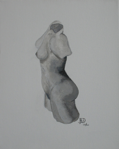 Schilderijen geschilderd met acrylverf 