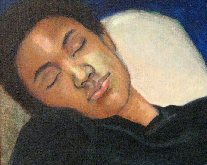 Jesse slapend