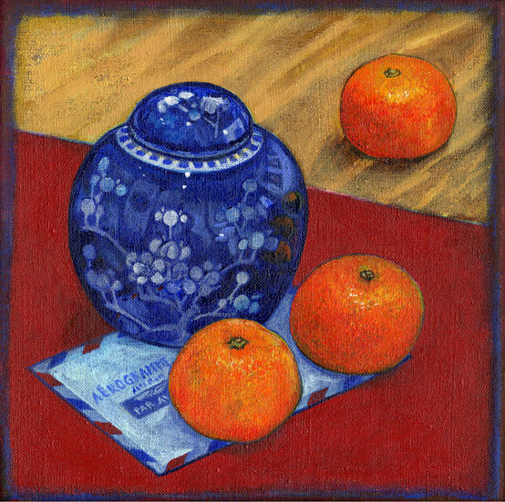 Stilleven met Gemberpot