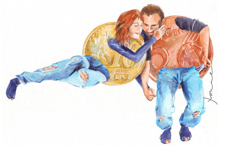 Arm maar zielsgelukkig