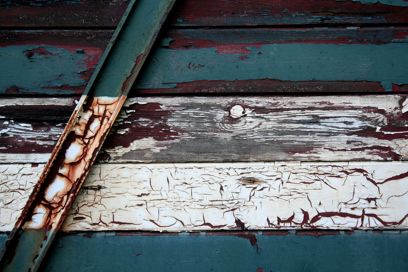 detail oude treinwagon