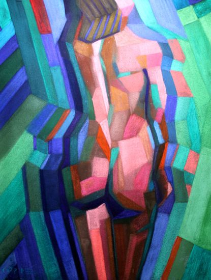 Kubistisch Naakt 03