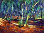 Mijn landschappen in olieverf, pastel of potlood