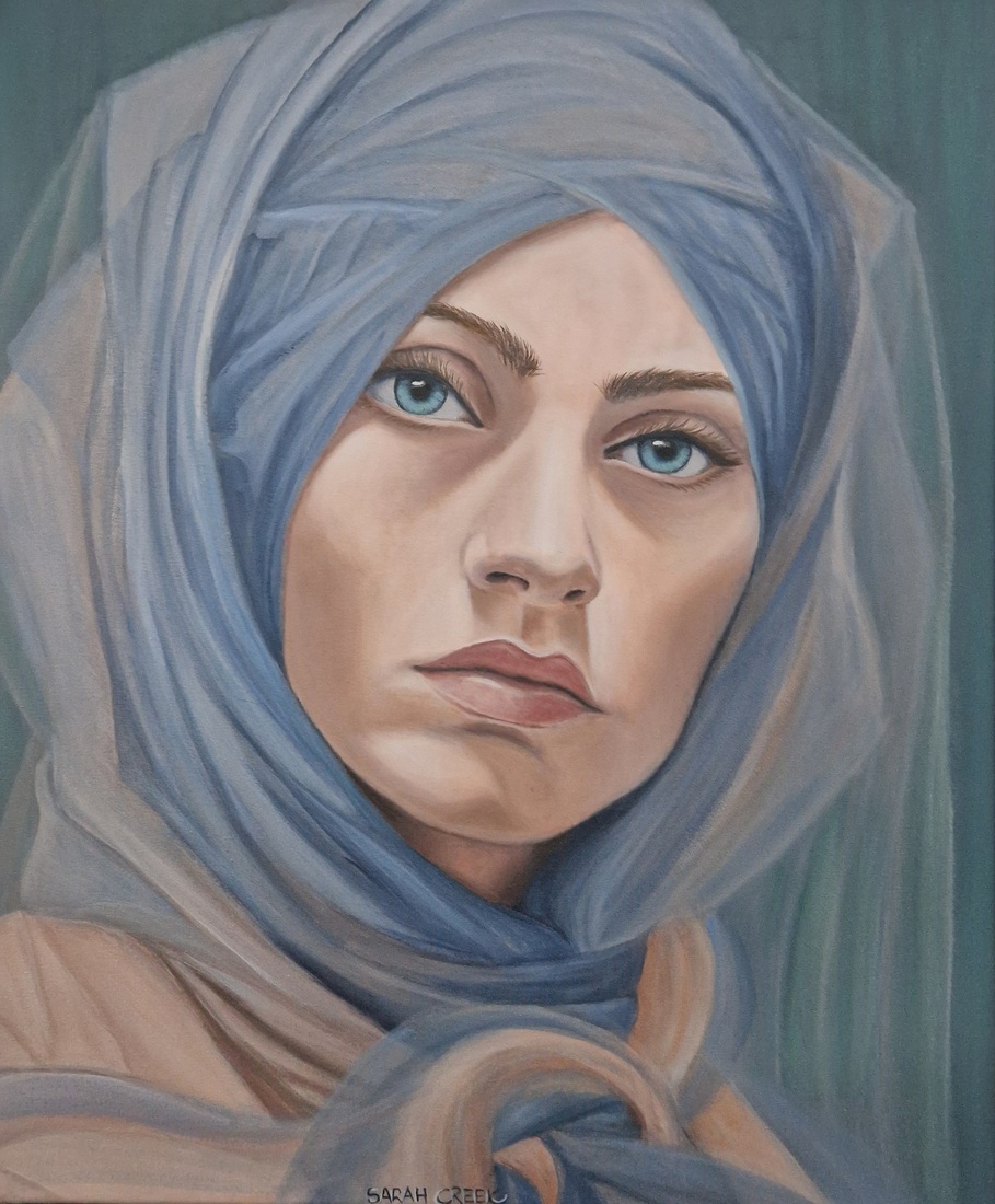 Lady in veil