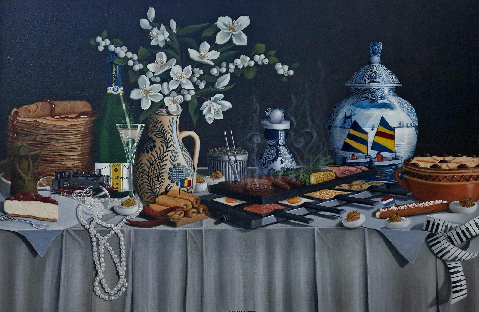 A table with shared lives