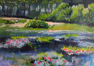 Dit is een weergave van mijn ontdekking als kunstenares. Vaak zijn deze werken experimenteel en op klein formaat gemaakt.