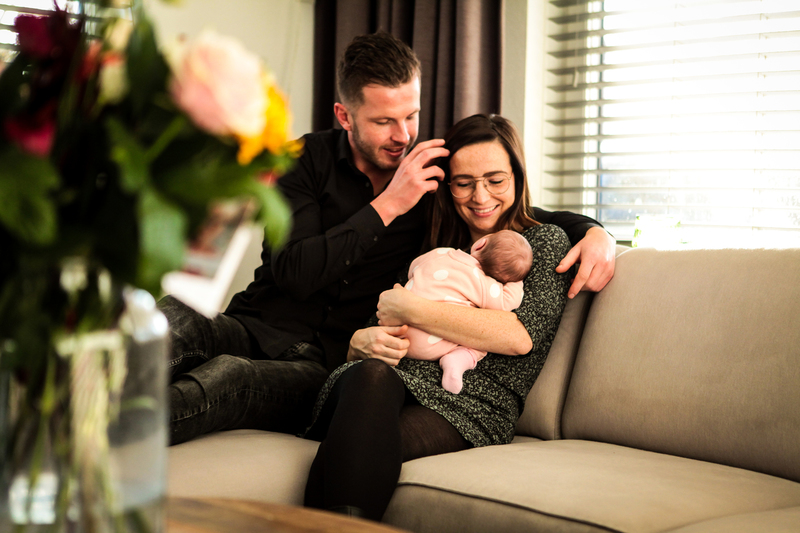 Mirella, David en Lilly