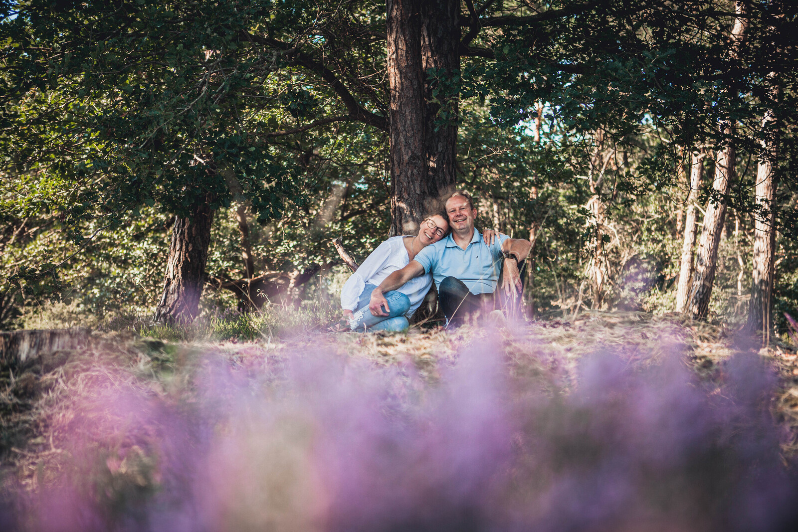 Bloei van de heidevelden, maanden augustus/september