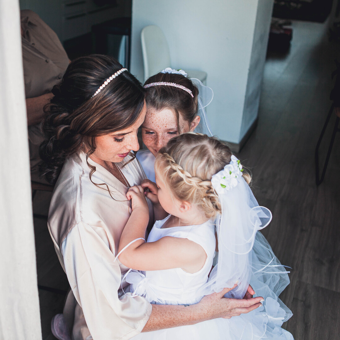 Klaarmaken van de meiden