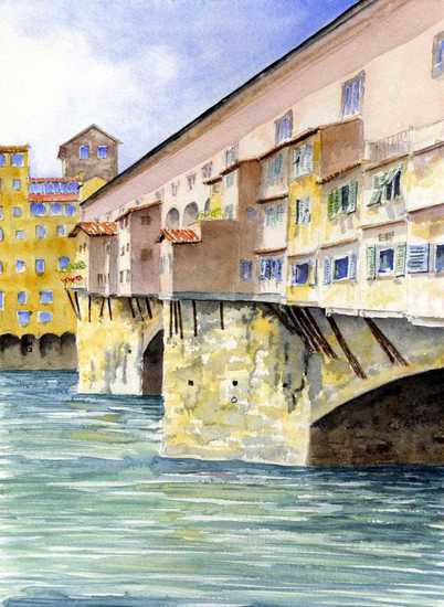 Ponte Vecchio bridge in Florence