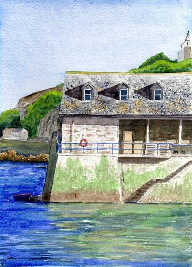 Mevagissey harbour, Cornwall, GB