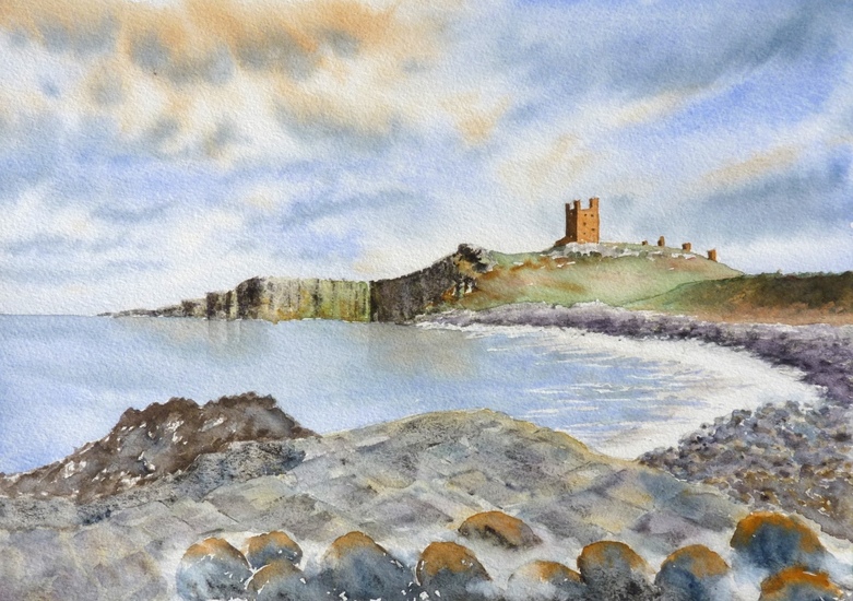 Dunstanburgh Castle, Northumberland, GB
