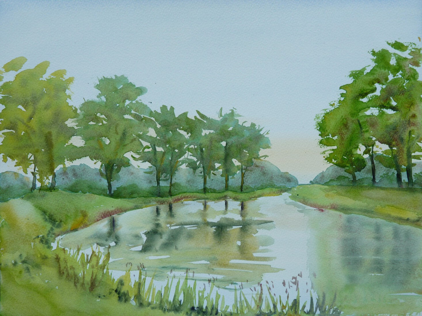 Oranje canal, Orvelte, Drenthe