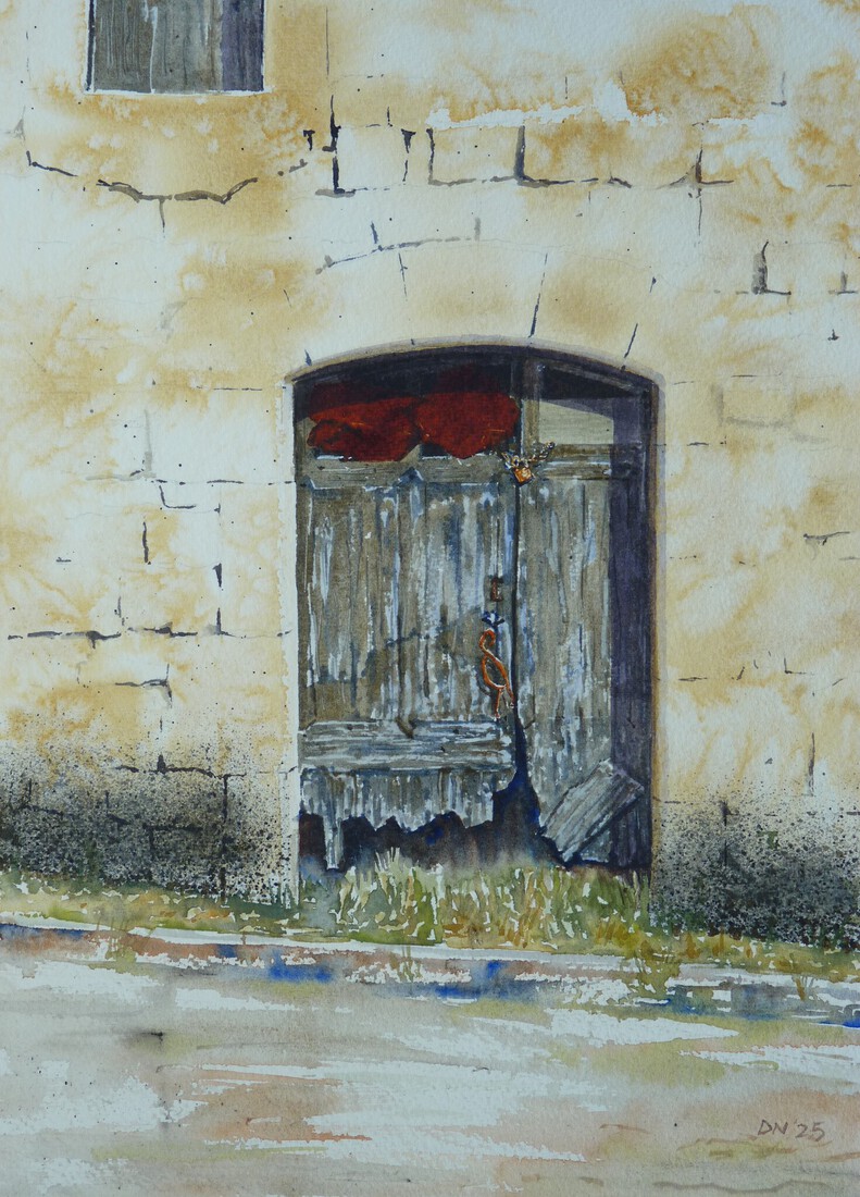 Old rotten door, Vieux, France