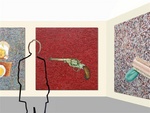 ELSTARART is samenwerking tussen: Hein de Bruyne en Ton
 Hein schilderde de objecten, Ton de achtergrond