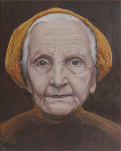 Schilderijen van mensen in acryl- en olieverf