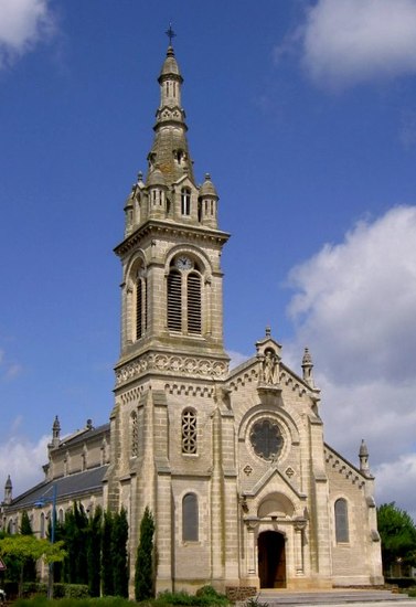 Kerk in Le Porge (Eglise Saint -Seurin du Porge)