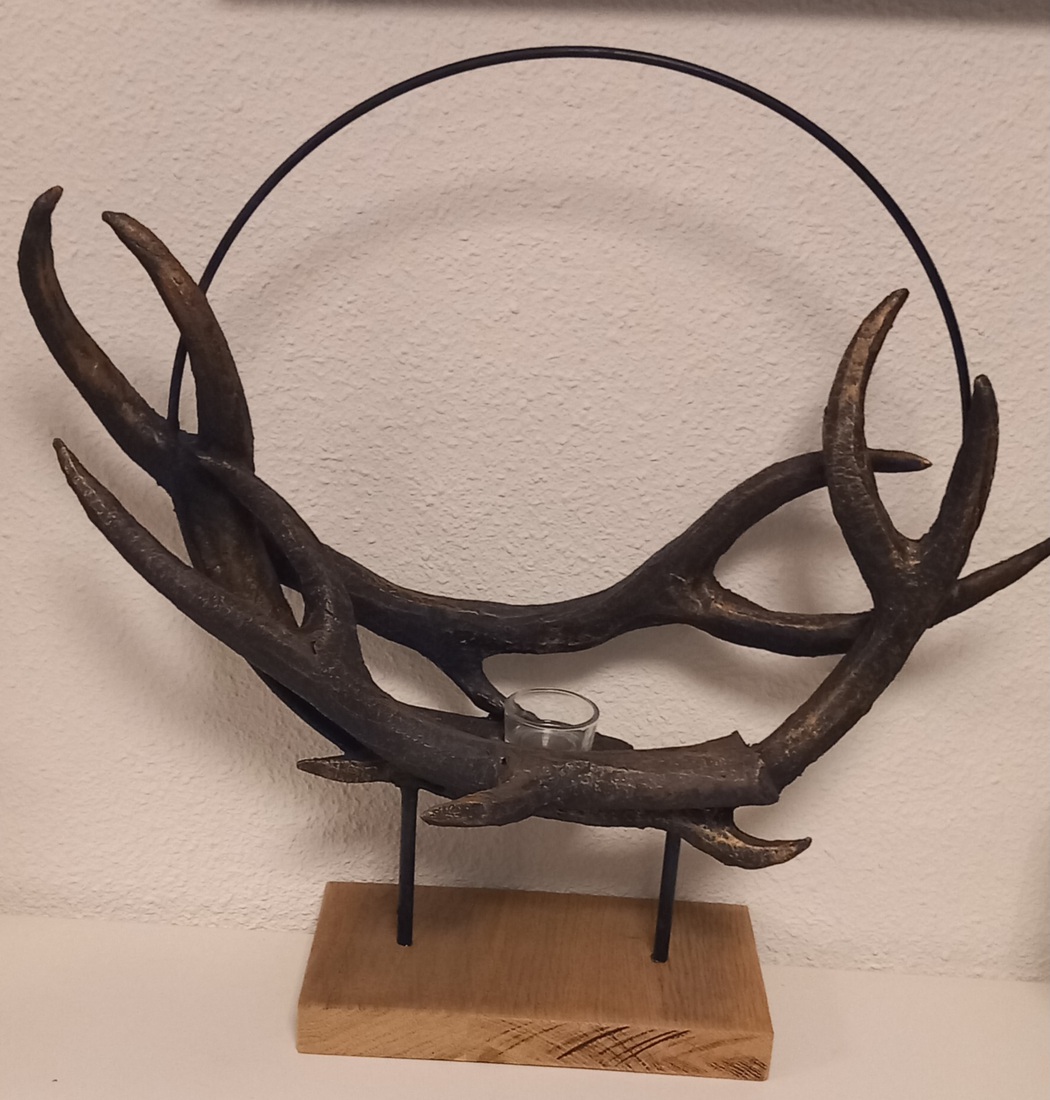 Kandelaar hertshoorn 