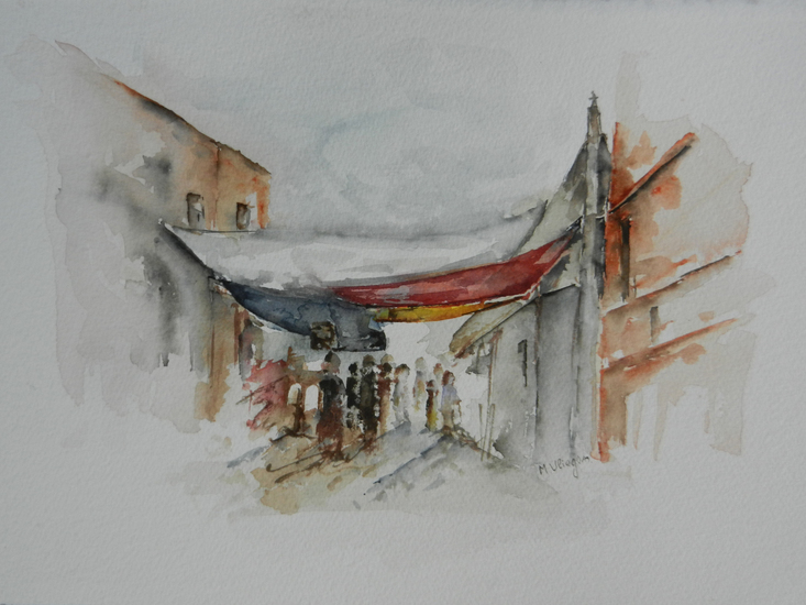 Marktkraam Mexico-stad