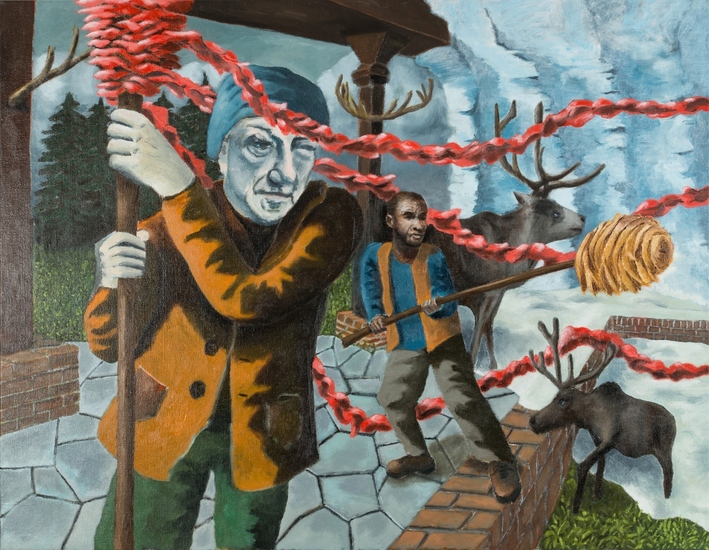 De bewakers van de pool