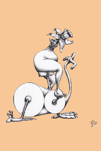 Mijn fantasie op papier