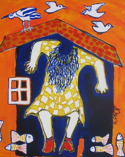 De gelukkige huisvrouw