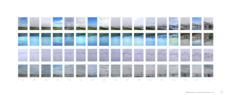 in 17 weeks from the east to the bridge