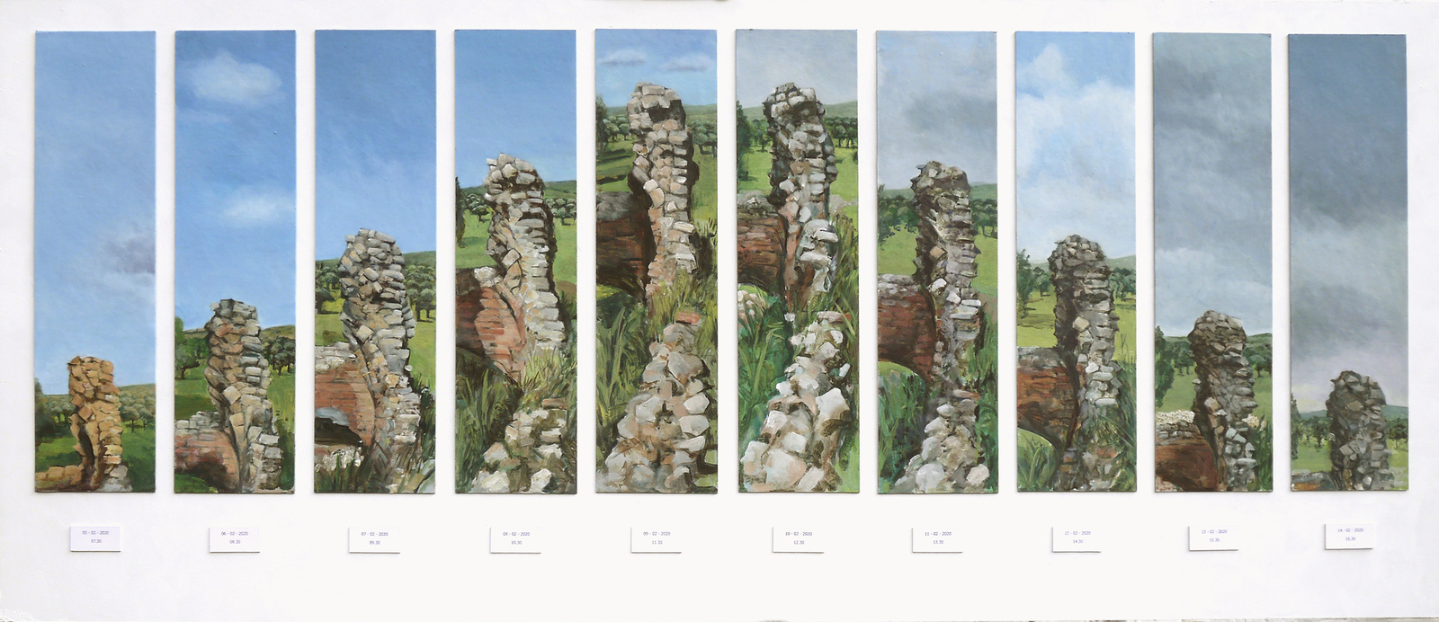 Historical landscape, Gortys Crete, East.