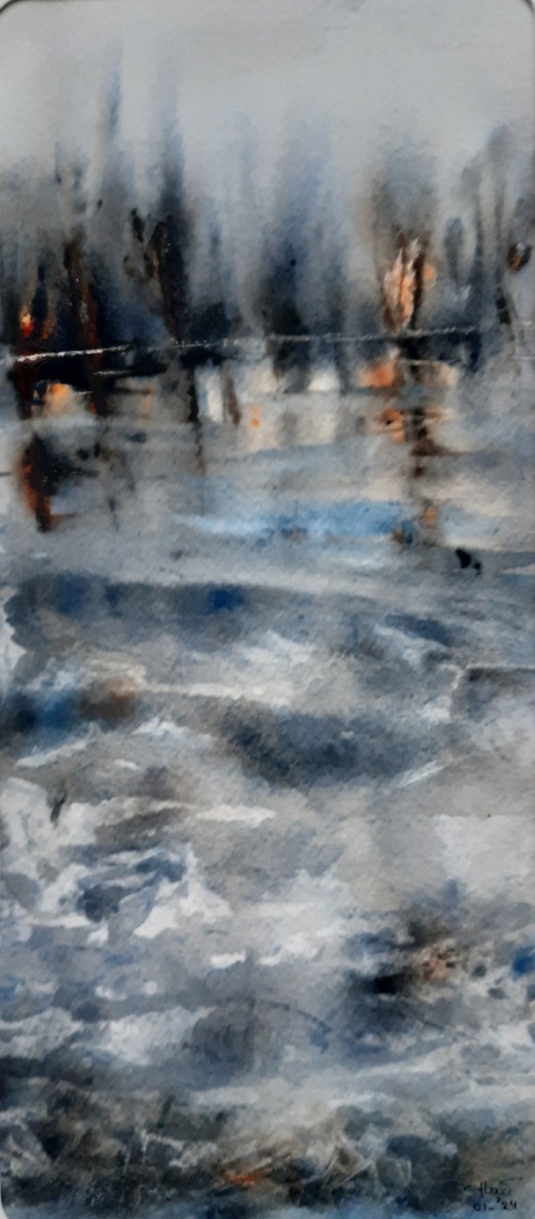 Geabstraheerd landschap