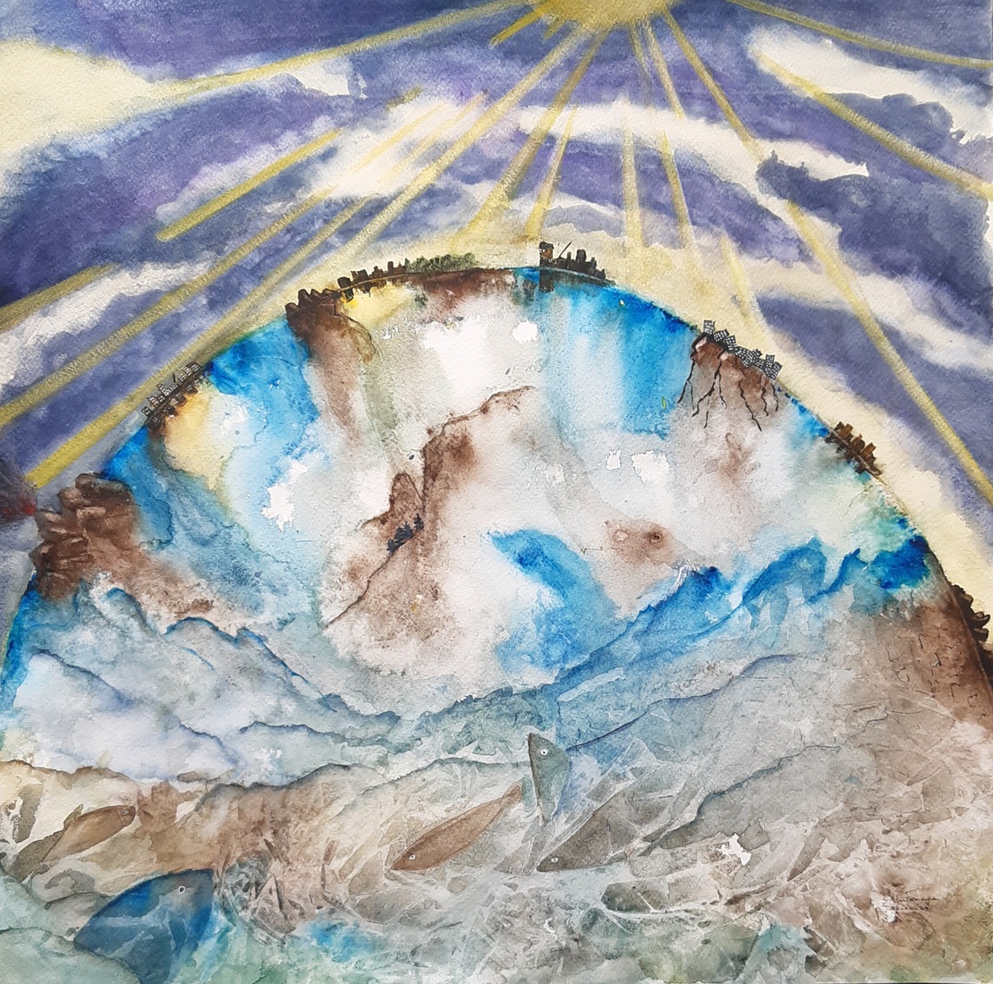 Het water staat ons aan de lippen