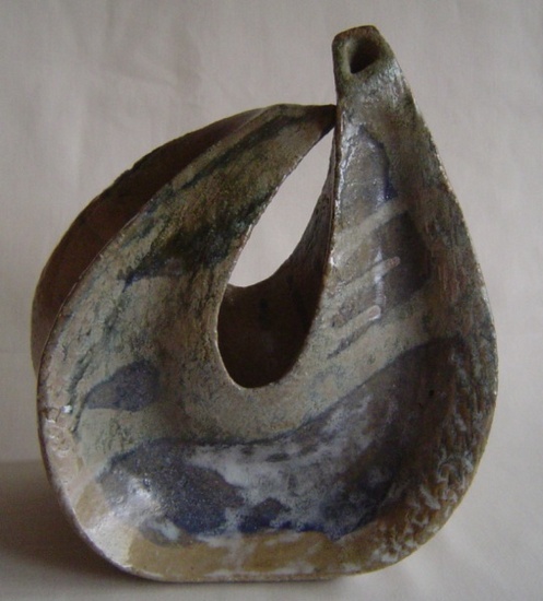 Pot sculpture (blue)