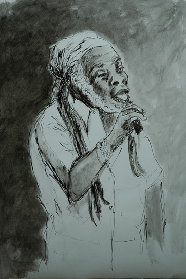 Calypso singer Black Stalin