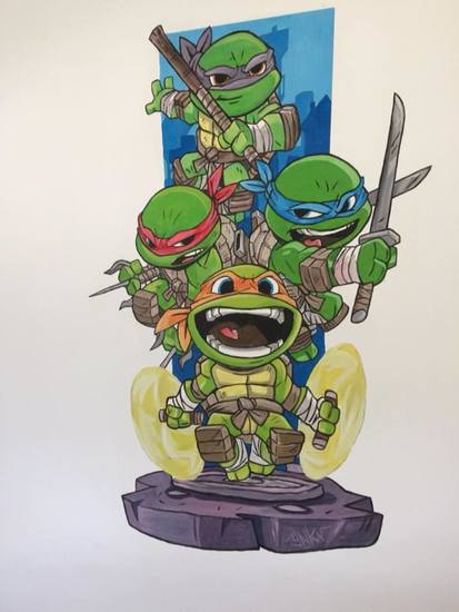 TMNT -Derek Laufman design-