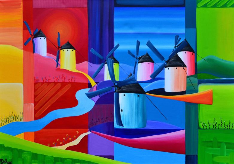 Molens van La Mancha 2, Spanje